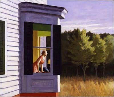 Qui a peint "Cape Cod, le matin" ? Les maisons de ce peintre ont inspiré Alfred Hitchock pour son film "Psychose".