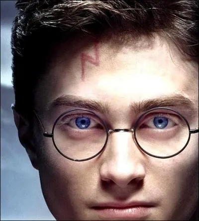 Warum hat Harry eine blitzförmig Narbe ?
