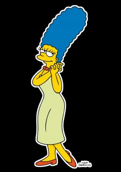 De quelle marque est la robe que Marge achète ?