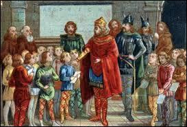 A quel établissement public, l'imagerie populaire associe-t-elle le personnage de Charlemagne ?