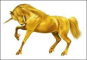 On peut avoir un cheval avec une licorne.