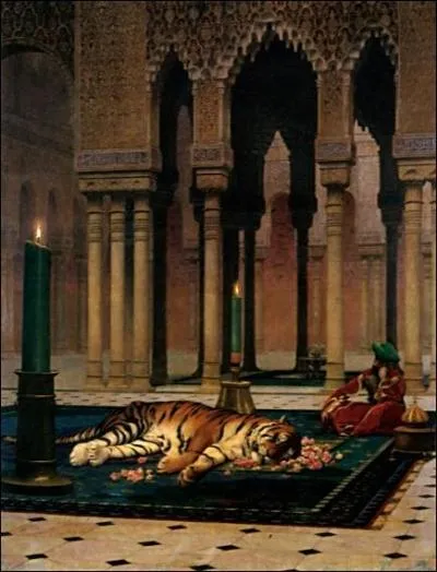 Qui a peint "Le Chagrin du Pacha" ?