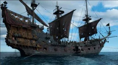 Dans le 4ème film, quelles sont les 2 armes qui font du Queen Anne's Revenge un véritable engin de guerre ?