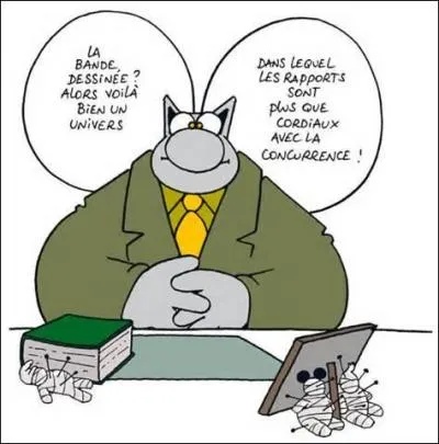 Qui est l'auteur de la BD "Le Chat" ?