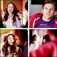 Pour le meurtre de qui Spencer se fait-elle arrêter ?