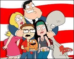 "American Dad ! " est un dessin animé dont les membres de la famille Smith sont les héros. Il y a Stan (le père), Francine (la mère), Hayley (la fille), Steve (le fils), Roger (l'alien adopté par la famille) ainsi qu'un poisson parlant (grâce à son cerveau humain). Ce dernier se nomme :