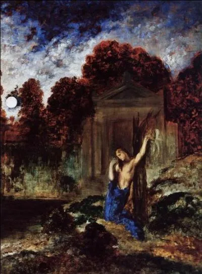 Qui a peint "Orphée sur la tombe d'Eurydice" ?