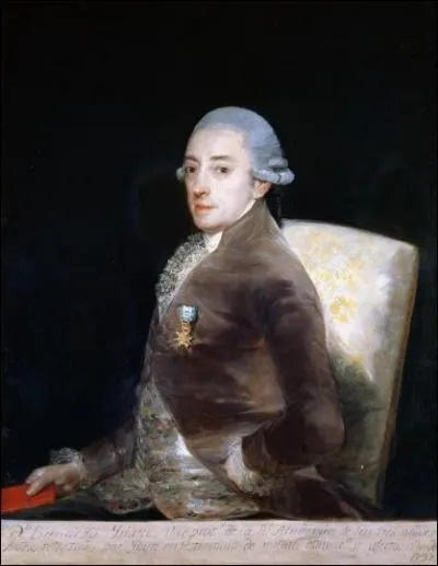 Qui a peint "Portrait de Bernardo de Iriarte" ?