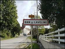 Pour commencer, nous entrons dans la commune Vosgienne de Ban-de-Laveline. Nous sommes en région ...