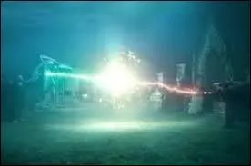 Lors de la connexion des deux baguettes, quel sort Harry a-t-il jeté ?