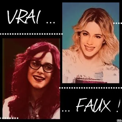 Le&oacute;n pardonnera vite &agrave; Violetta de s'&ecirc;tre d&eacute;guis&eacute;e en Roxy.