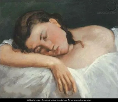 Qui a peint Jeune fille dormant ?