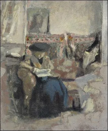 Qui a peint La liseuse au coussin ?