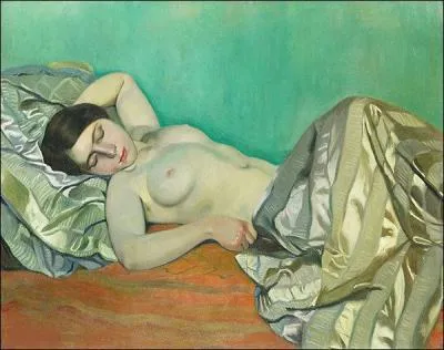 Qui a peint Torse d'une femme allongée ?