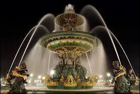 Revenons en France sur la place de la Concorde où se trouvent deux fontaines se faisant face. Elles se ressemblent beaucoup et se distinguent par leurs noms et leurs représentations. Elles ont été inaugurées le 1er mai 1840 par le préfet Rambuteau. Principalement conçues par l'architecte Jacques Ignace Hittorff, ces fontaines sont magnifiques et si vous visitez Paris, ne les oubliez pas !