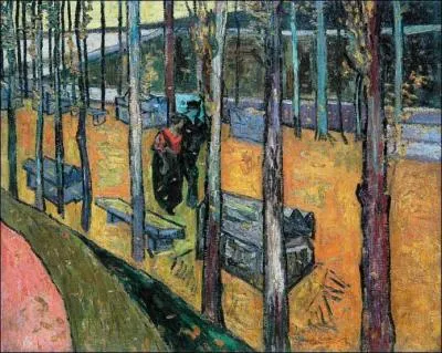 Qui a peint Les alyscamps en automne ?