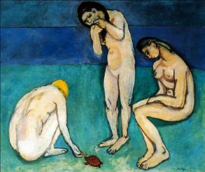 Qui a peint Baigneuses  la tortue ?