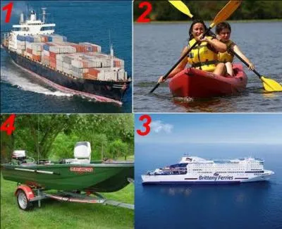 Si je vous dis le mot : " Freighter". Quelle est la bonne image ?