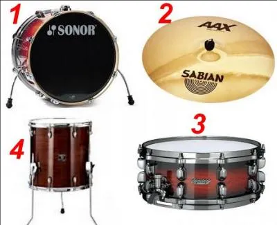 Si je vous dis le mot : "Snare drum". Quelle est la bonne image ?