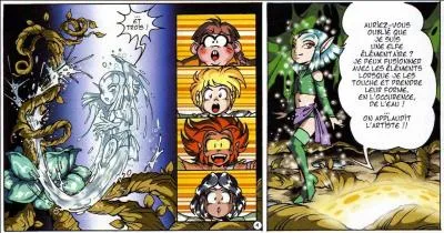 Shimy est une elfe élémentaire, ce qui veut dire qu'elle...