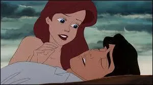 Quel gros chien est présent au mariage d'Ariel et d'Éric ?