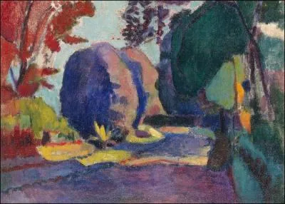 Qui a peint "Jardin du Luxembourg" ?