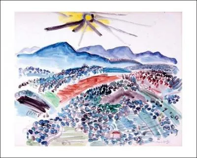 Qui a peint "Paysage de Provence" ?