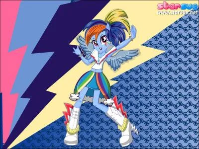 Quel est l'instrument de musique de Rainbows Dash ?