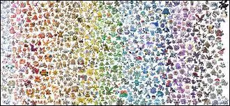 Combien y a-t-il de Pokémon au total (avec légendaires mais sans M-E et P-R) ?