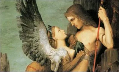 À qui le Sphinx a-t-il posé cette énigme : "Quel est l'animal qui marche à quatre pattes le matin, à deux pattes à midi et à trois pattes le soir' ?