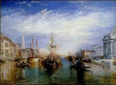 Qui a peint Le grand canal à Venise ?