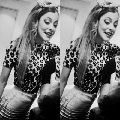 Martina un tatouage ! Qu'est-ce qui est &eacute;crit ?