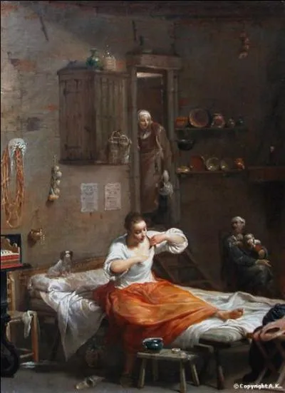 Qui a peint "La Puce" ?