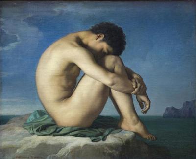 Qui a peint "Jeune Homme au bord de la mer" ?