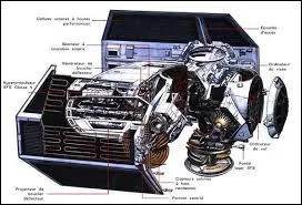 Comment se nomme le chasseur TIE de Dark Vador ?
