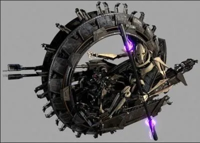 Comment se nomme le véhicule terrestre de Grievous, qu'il utilise afin de s'enfuir lors de l'arrivée des troupes républicaines sur Utapau ?