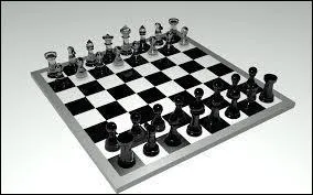 Au jeu d'échecs, le fou se déplace en diagonale.