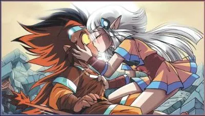 Shimy embrasse Gryf pour la première fois...