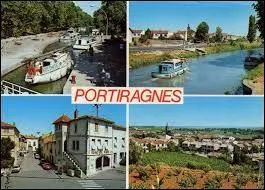 Voici différentes vues de la commune Héraultaise de Portiragnes. Elle se trouve en région ...