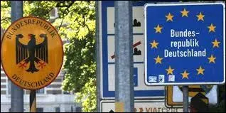 Quel pays est frontalier de l'Allemagne ?