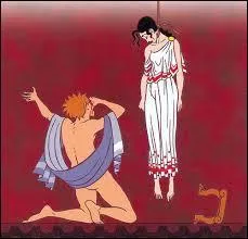 Mythologie grecque - En découvrant que l'homme que j'avais épousé était en réalité mon fils, je me suis suicidée en me pendant, ne pouvant supporter la douleur de mon inceste. Qui suis-je ?