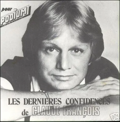 Quel fut le premier métier de Claude François ?