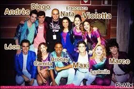 Qui est sa meilleure amie dans l'émission Violetta ?