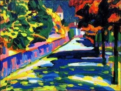 Qui a peint "Automne en Bavière" ?