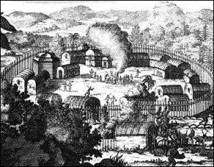 En 1535 lors de son deuxième voyage Cartier ira rendre visite au grand chef indien dans son village. Ce petit village composés d'Iroquois....combien d'Iroquois ?
