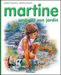 En quelle année est apparue la série de livres « Martine » ?