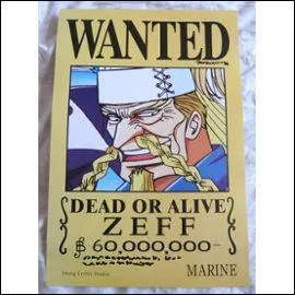 Quel est le surnom de Zeff ?