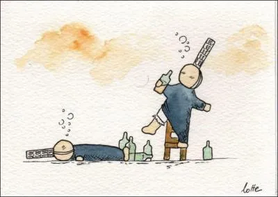 Mon premier marque la tendresse. Mon second peut être rouvre, vert ou liège.
Si vous consommez trop de mon tout breton, vous tomberez à la renverse et vous réveillerez trois jours plus tard avec d'épouvantables maux de tête !