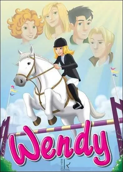Comment se nomme le cheval blanc de Wendy ?