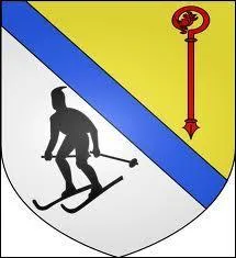 Ce blason appartient à un village franc-comtois. Il est principalement connu pour son record de froid, qui lui vaut le surnom de "Petite Sibérie". C'est le village de ...